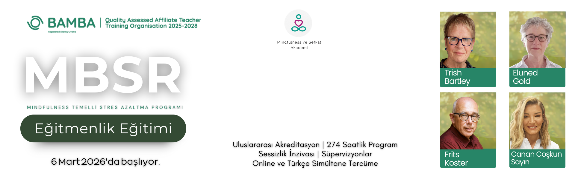 MBSR Eğitmenlik Eğitmi